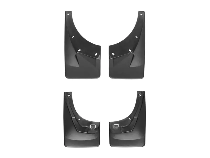 Weathertech 07-08 Chevrolet Suburban No Drill Mudflaps - Black 2