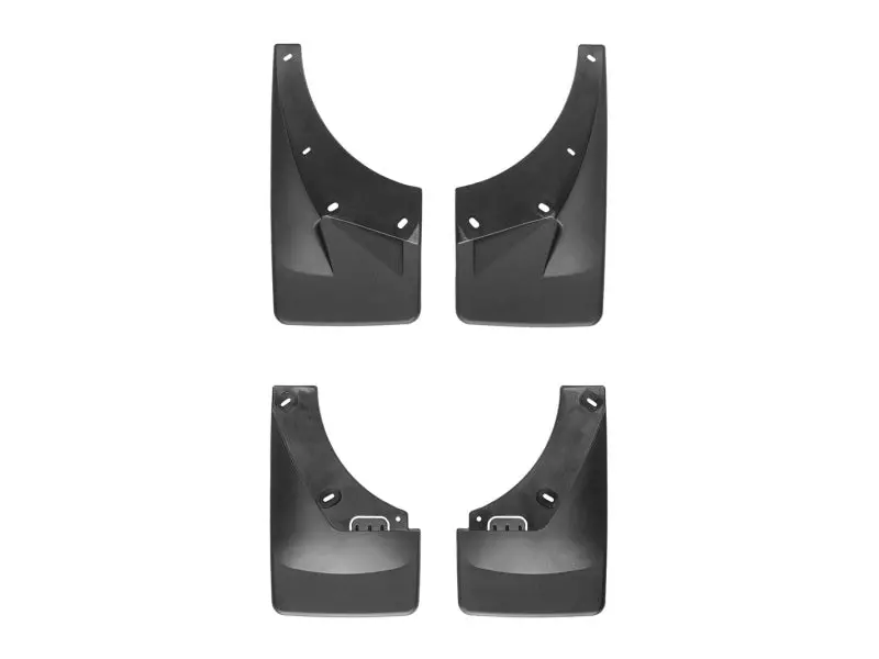 Weathertech 07-11 Gmc Yukon Denali No Drill Mudflaps - Black 1