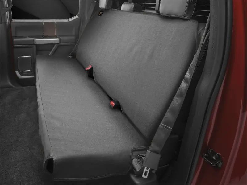 Weathertech 07-12 Acura Mdx / 02-06 Audi S4 / 10-15 Chevy Silverado 1500 Black Rear Seat Protector 1