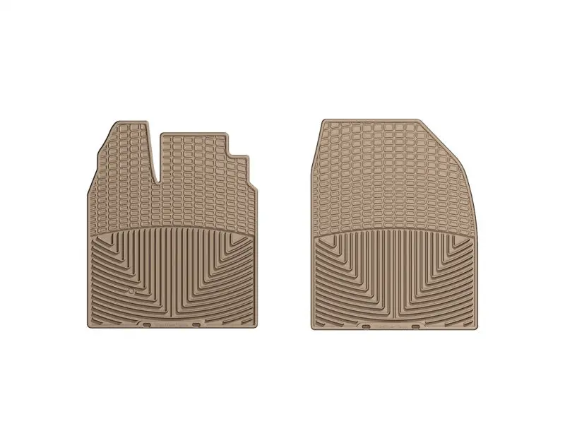Weathertech 07-12 Ford Edge Front Rubber Mats - Tan 2