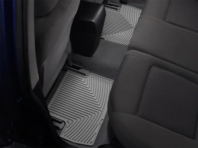 Weathertech 07-12 Nissan Sentra Rear Rubber Mats - Grey 1