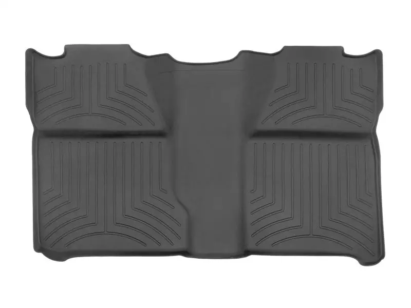 Weathertech 07-13 Chevrolet Silverado Crew Cab Rear Floorliner Hp - Black 1