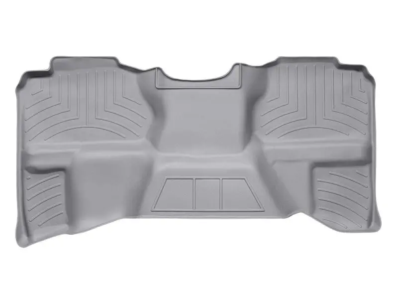 Weathertech 07-13 Chevrolet Silverado Extended Cab Rear Floorliner - Grey 1