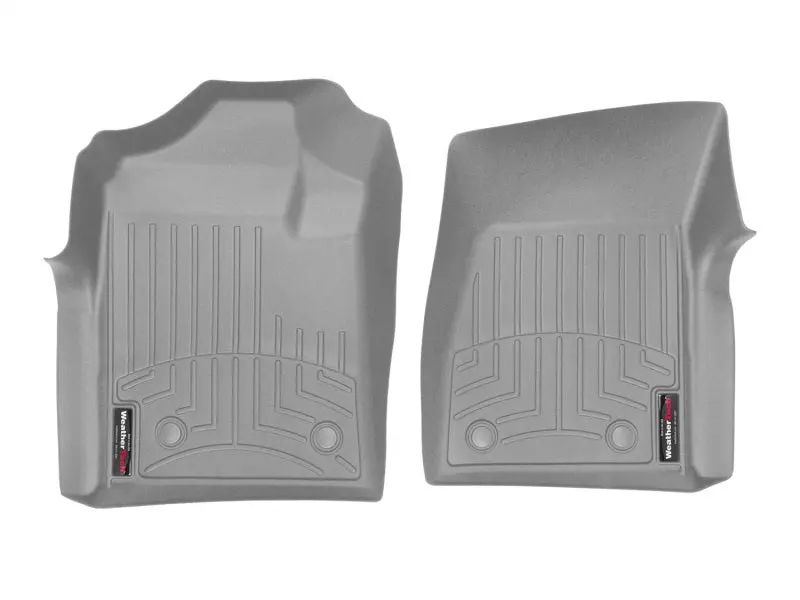 Weathertech 07-13 Chevrolet Silverado Front Floorliner - Grey 2