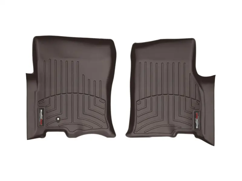 Weathertech 07-14 Ford Expedition Front Floorliners - Cocoa 1