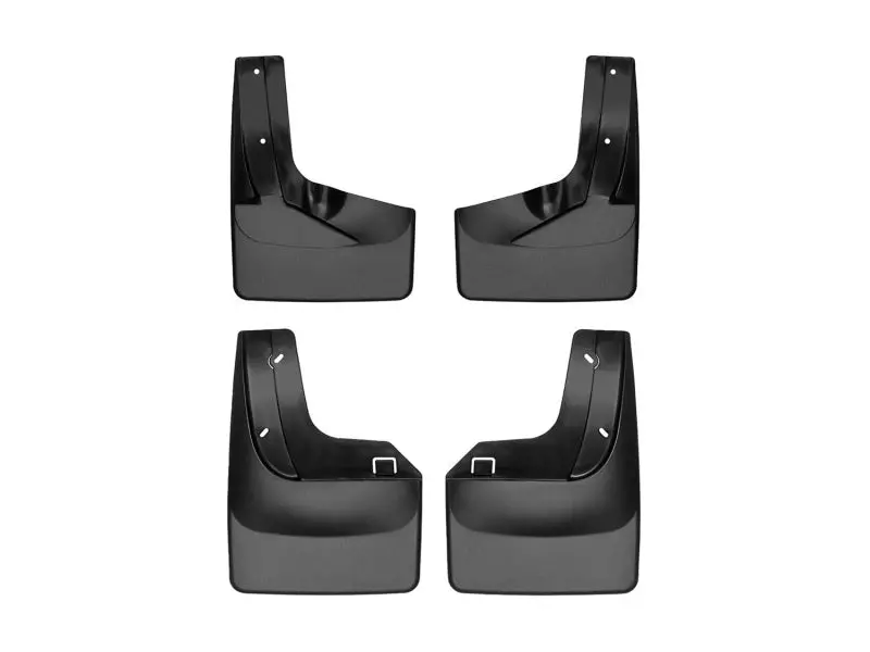 Weathertech 07-17 Ford Expedition El No Drill Mudflaps - Black 1