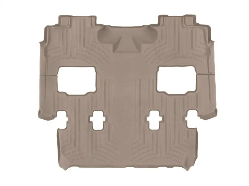 Weathertech 07-17 Ford Expedition / Lincoln Navigator (W/2Nd Row Bucket Seats) Rear Floorliner - Tan 1