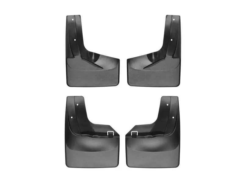 Weathertech 07-17 Ford Expedition No Drill Mudflaps - Black 1