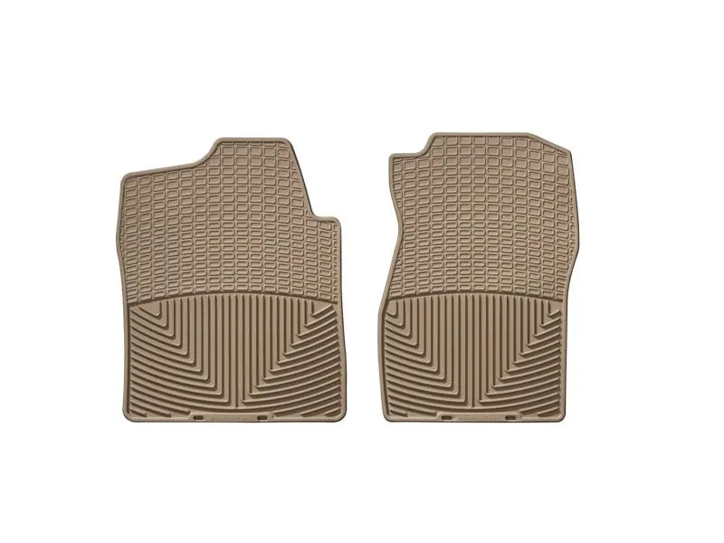 Weathertech 07+ Chevrolet Avalanche Front Rubber Mats - Tan 1