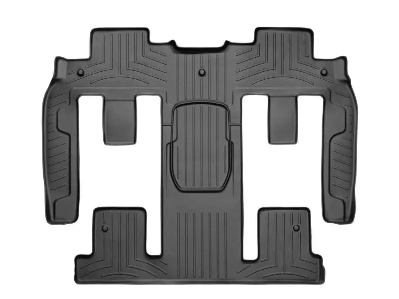 Weathertech 07+ Gmc Acadia Rear Floorliner - Black 1