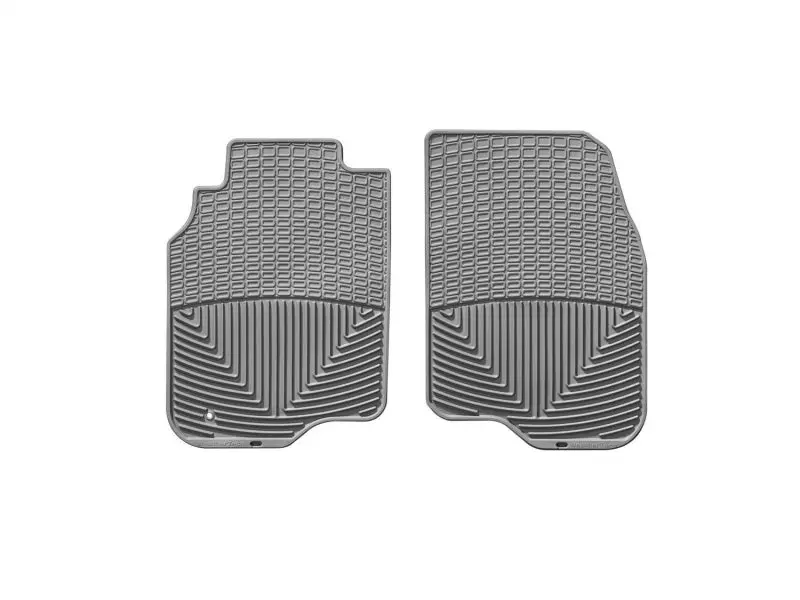 Weathertech 07+ Saturn Aura Front Rubber Mats - Grey 1