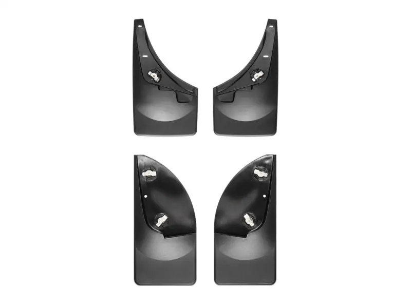 Weathertech 08-10 Ford F250/F350/F450/F550 No Drill Mudflaps - Black 1
