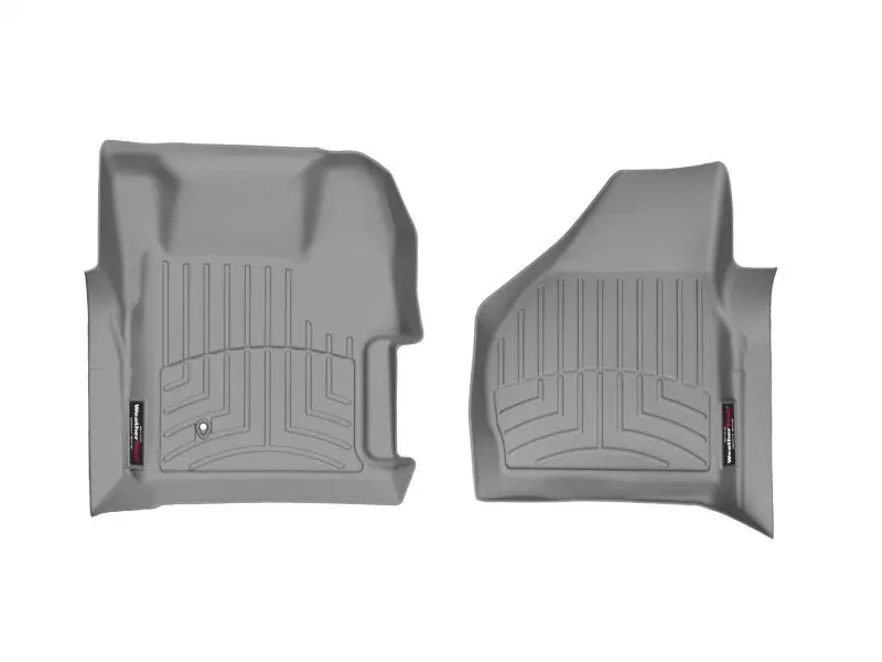 Weathertech 08-10 Ford F250/F350/F450/F550 Super Duty Regular Cab Front Floorliner - Grey 1