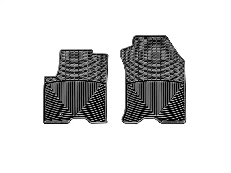 Weathertech 09-11 Ford Focus Front Rubber Mats - Black 1