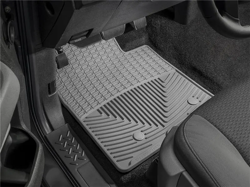 Weathertech 09-11 Ford Focus Front Rubber Mats - Grey 1