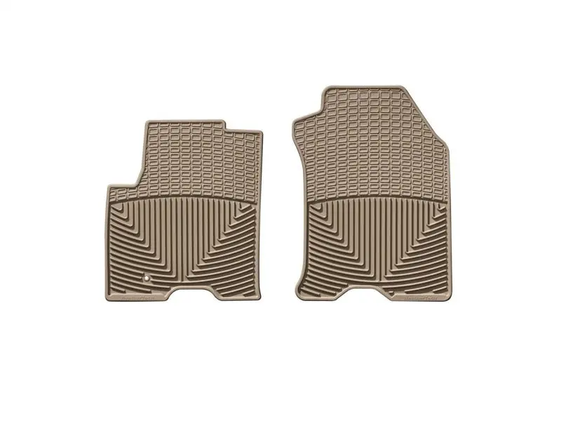 Weathertech 09-11 Ford Focus Front Rubber Mats - Tan 1