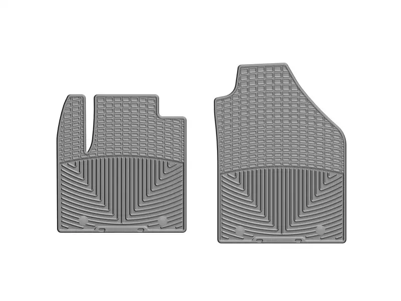 Weathertech 09-13 Ford Transit Connect Front Rubber Mats - Grey 1