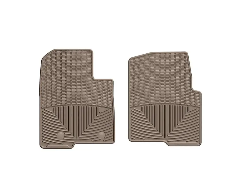 Weathertech 09+ Ford F-150 Front Rubber Mats - Tan 1