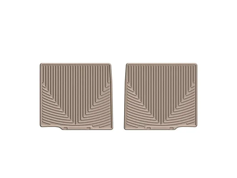 Weathertech 09+ Ford Flex Rear Rubber Mats - Tan 1