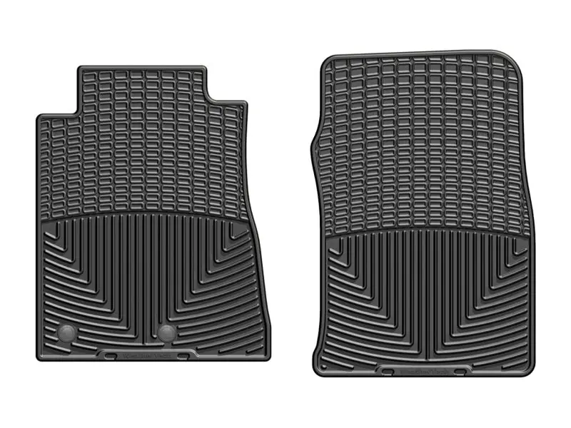 Weathertech 10-12 Ford Mustang Front Rubber Mats - Black 2