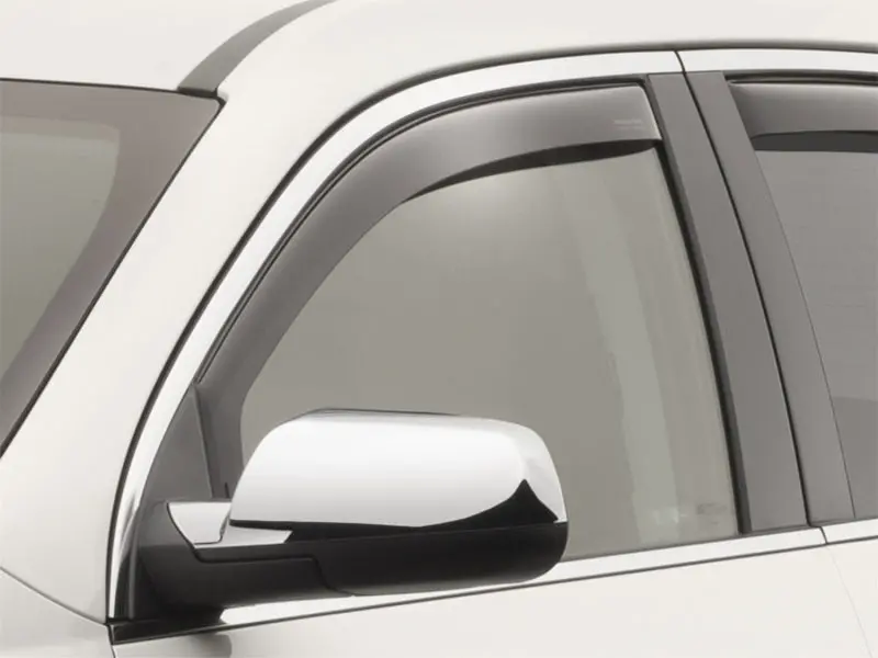 Weathertech 10-17 Chevrolet Equinox Front&Rear Side Window Deflectors - Dark Tint 1