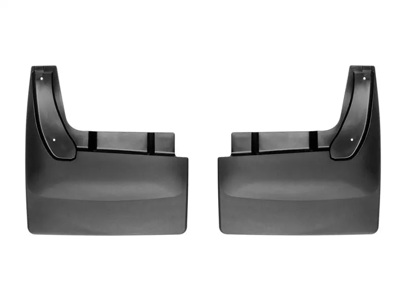Weathertech 10-18 Dodge Ram 3500 Dually W/O Fender Flares No Drill Mudflaps - Black 1