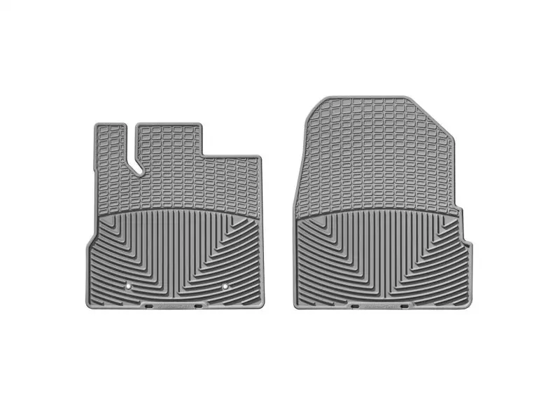 Weathertech 10+ Chevrolet Equinox Front Rubber Mats - Grey 2