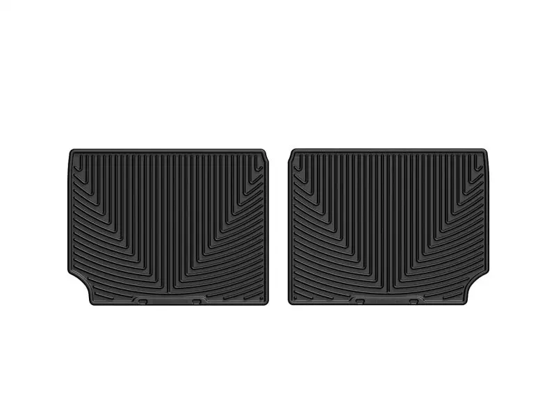 Weathertech 10+ Chevrolet Equinox Rear Rubber Mats - Black 1