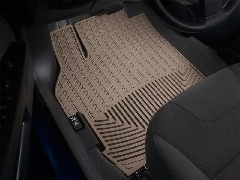 Weathertech 10+ Ford Taurus Front Rubber Mats - Tan 1