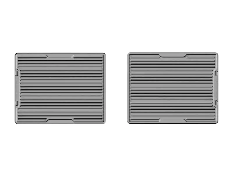 Weathertech 10+ Ford Taurus Rear Rubber Mats - Grey 2