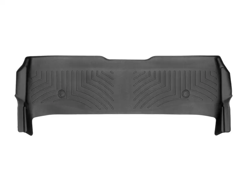 Weathertech 11-16 Ford F-250/F-350/F-450/F-550 Supercrew W/ Vinyl Floors Rear Floorliner - Black 1