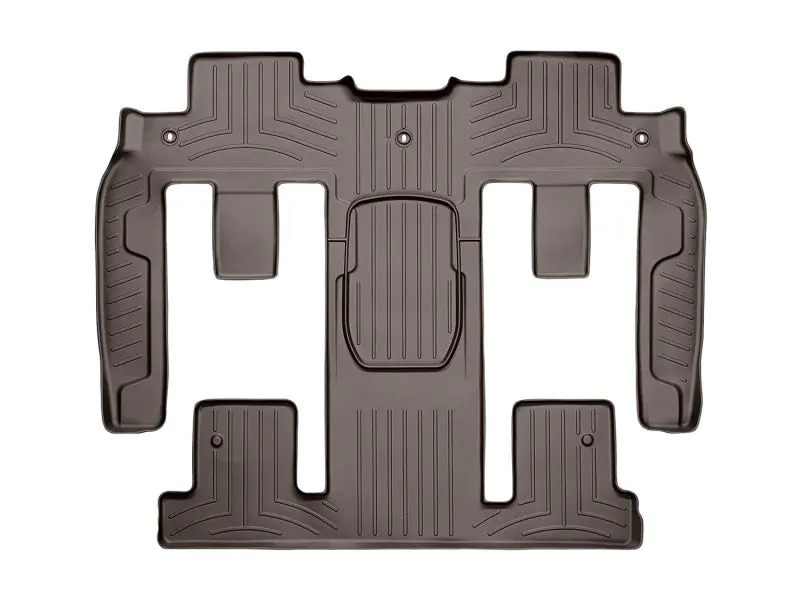Weathertech 11-17 Buick Enclave Rear Floorliner - Cocoa (Covers 2Nd And 3Rd Row Foot Areas) 1