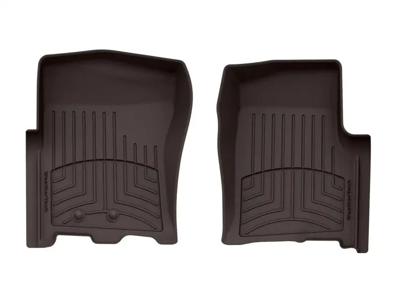 Weathertech 11-17 Ford Expedition (Inc. El) / Lincoln Navigator (Inc. L) Front Floorliner Hp - Cocoa 1
