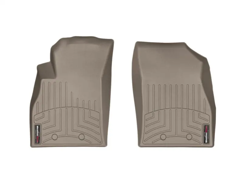 Weathertech 11+ Chevrolet Volt Front Floorliner - Tan 2