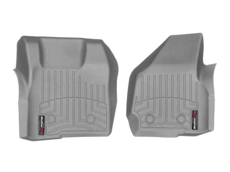 Weathertech 11+ Ford F250/F350/F450/F550 Front Floorliner - Grey 1