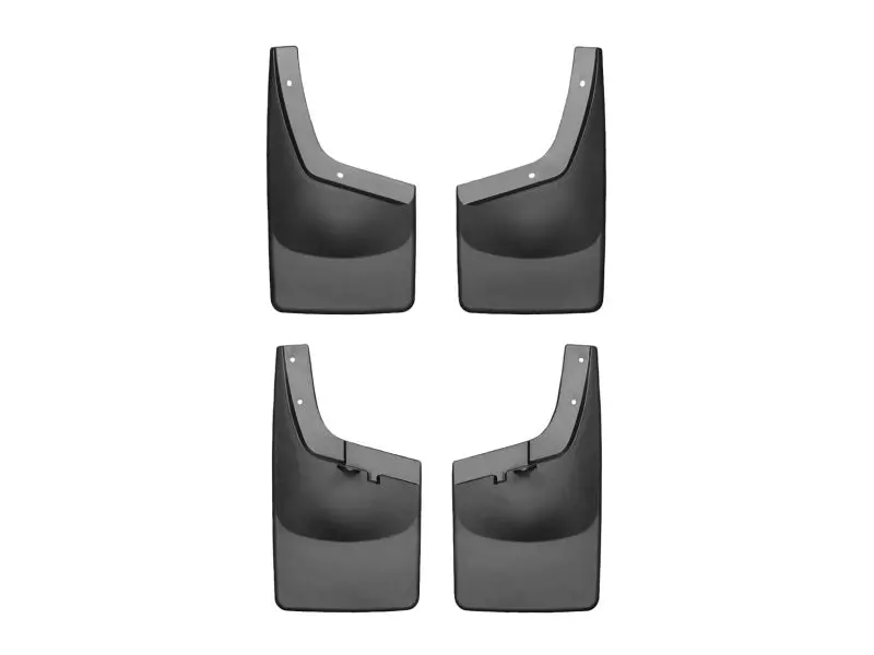 Weathertech 11+ Ford F250/F350/F450/F550 No Drill Mudflaps - Black 1