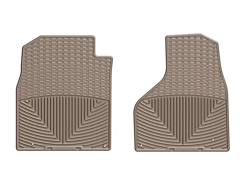 Weathertech 12-14 Dodge Ram Truck 1500 Front Rubber Mats - Tan 1