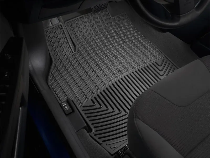 Weathertech 12-15 Dodge Ram Truck 1500 Front Rubber Floor Mats - Black 1