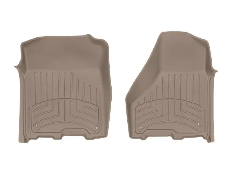 Weathertech 12-18 Dodge Ram 1500 Crew Cab / Extended Cab Front Floorliner Hp - Tan 1