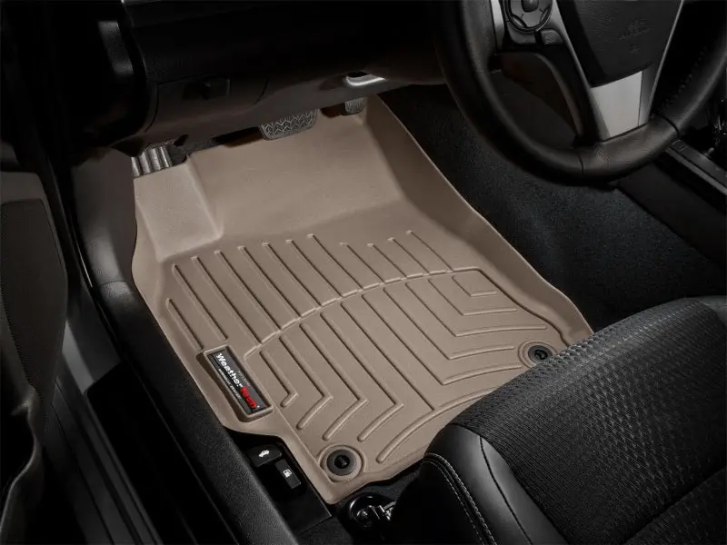 Weathertech 12-18 Ford Focus Front Floorliner - Tan 1