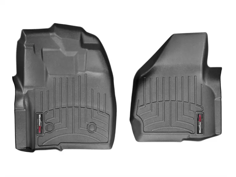 Weathertech 12+ Ford F250/F350/F450/F550 Front Floorliner - Black 1