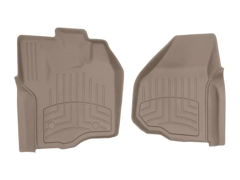 Weathertech 12+ Ford F250/F350/F450/F550 Front Floorliner Hp - Tan 1
