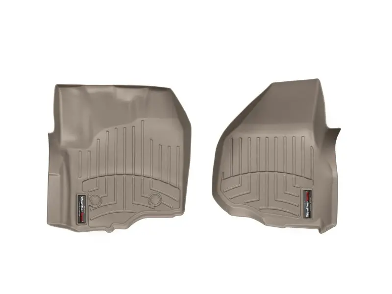 Weathertech 12+ Ford F250/F350/F450/F550 Front Floorliner - Tan 2