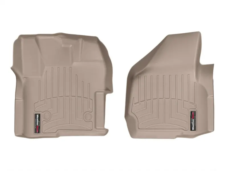 Weathertech 12+ Ford F250/F350/F450/F550 Front Floorliner - Tan 2
