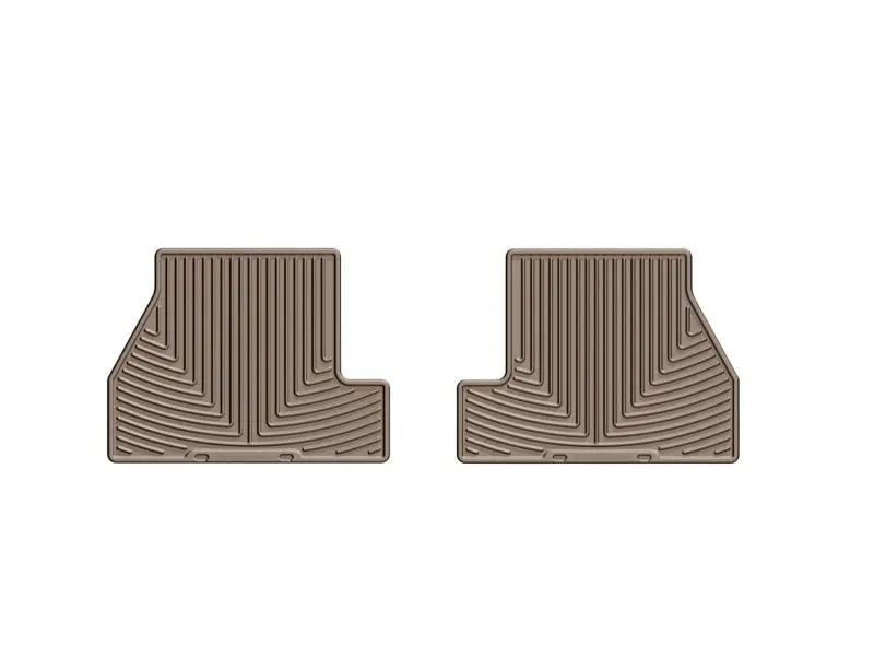 Weathertech 12+ Ford Focus Rear Rubber Mats - Tan 1