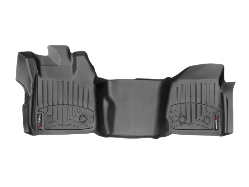 Weathertech 13-16 Ford F-250 / F-350 / F-450 / F-550 Vinyl Front Floorliner - Black 1
