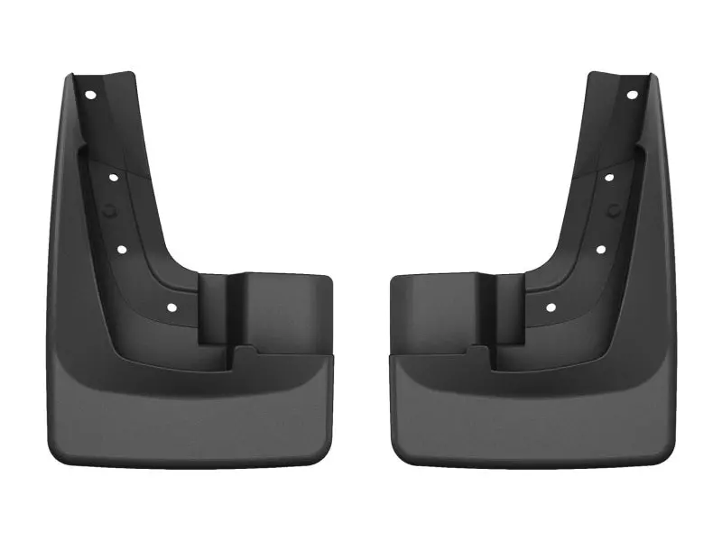 Weathertech 13-16 Gmc Acadia Denali No Drill Mudflaps - Black 1