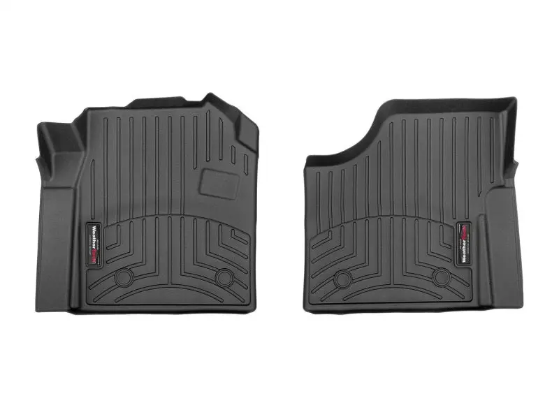 Weathertech 13-24 Kenworth T680 Front Floorliner For Vinyl Floors - Black 1