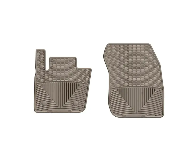 Weathertech 13+ Ford Fusion Front Rubber Mats - Tan 1