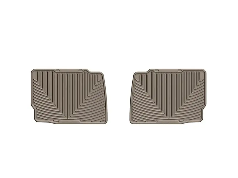Weathertech 13+ Ford Fusion Rear Rubber Mats - Tan 1